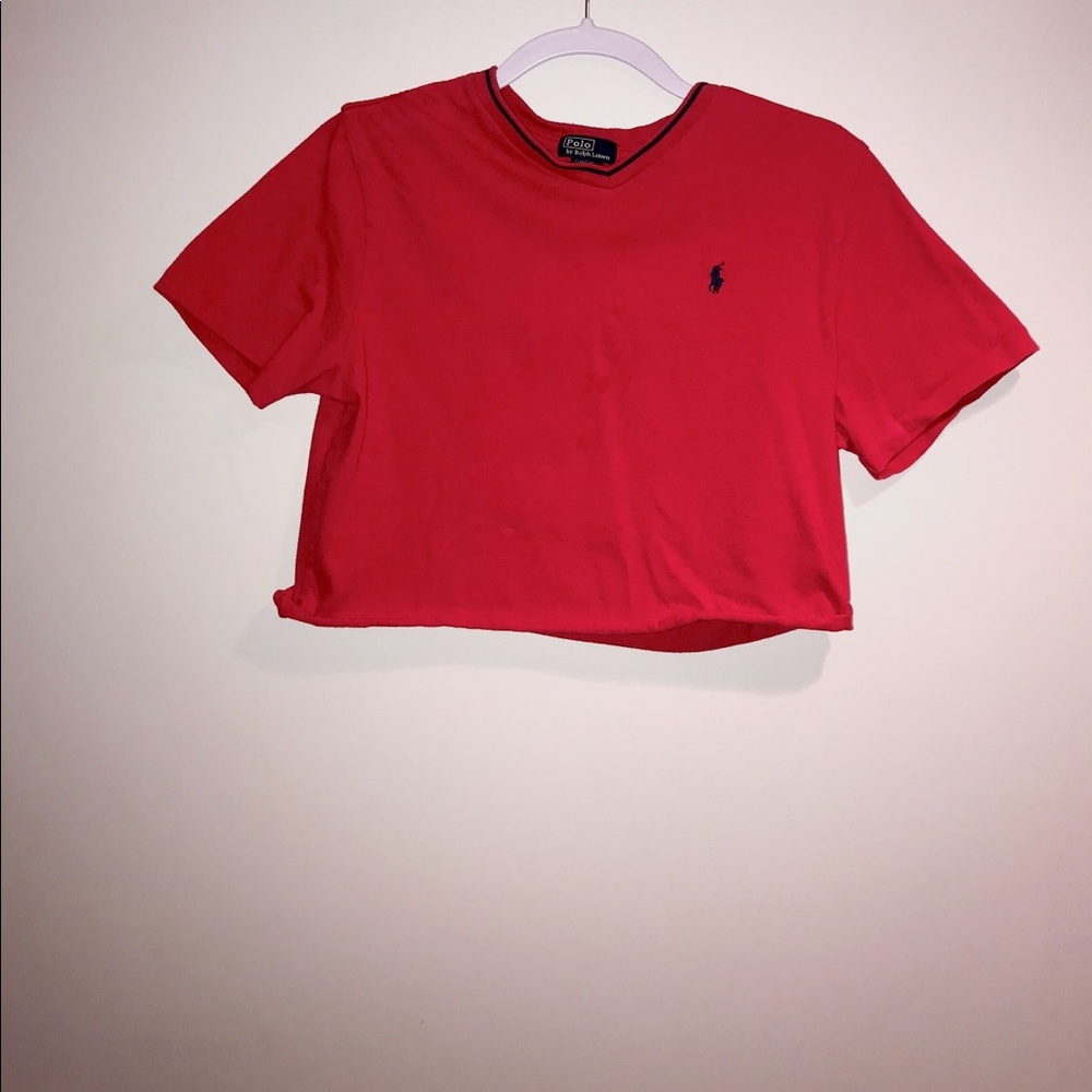 Ralph Lauren Cropped Tee